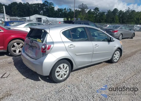 2012 Toyota Prius C Two z USA, uszkodzony, nr VIN JTDKDTB39C1018646